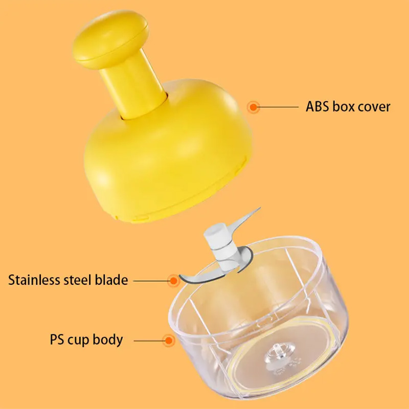 #Efficient shredding onion and garlic chopper
