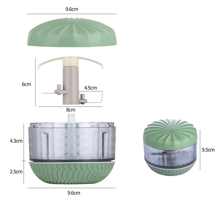Easy to clean Manual garlic chopper