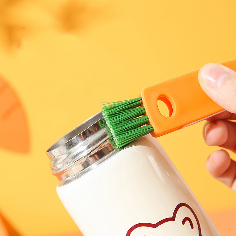 #Mini carrot shape cleaning brush