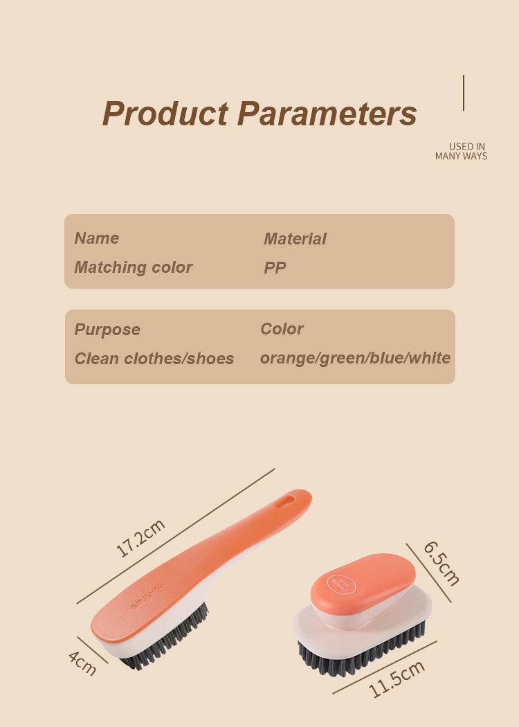 Easy to grip cleaning brush