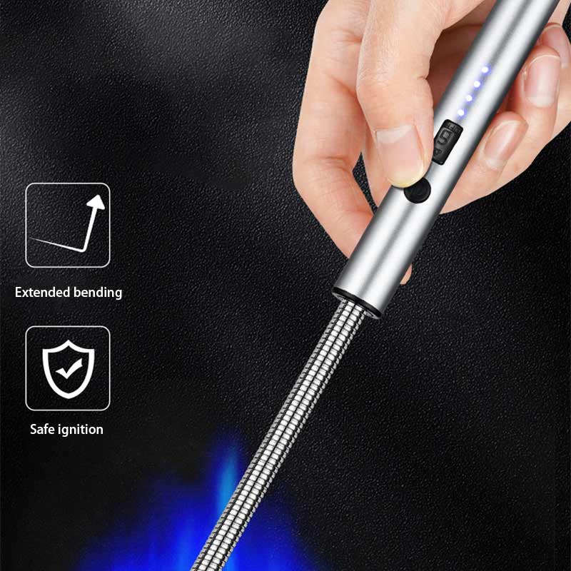 Lighter with extended handle