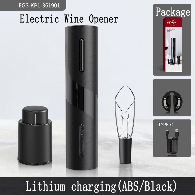 Electric Wine Opener Kitchen Wine Opener Set 01