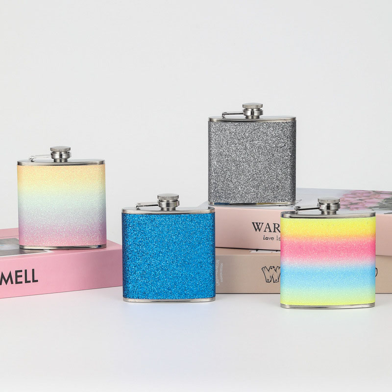 Stainless Steel Hip Flask Set
