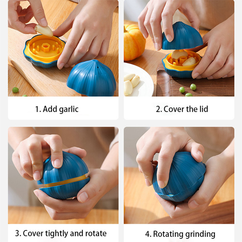 Household manual garlic press