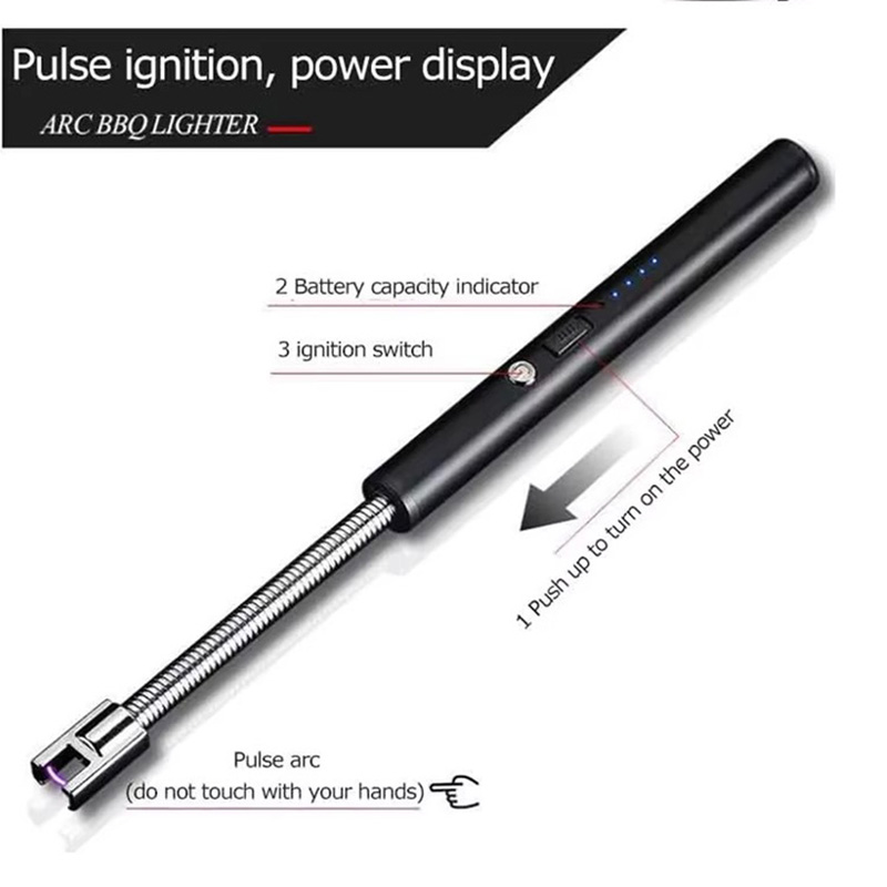 Kitchen fire arc lighters