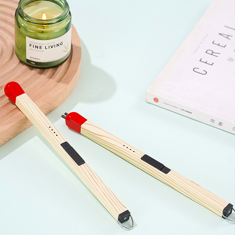 Matchstick shape refillable lighter