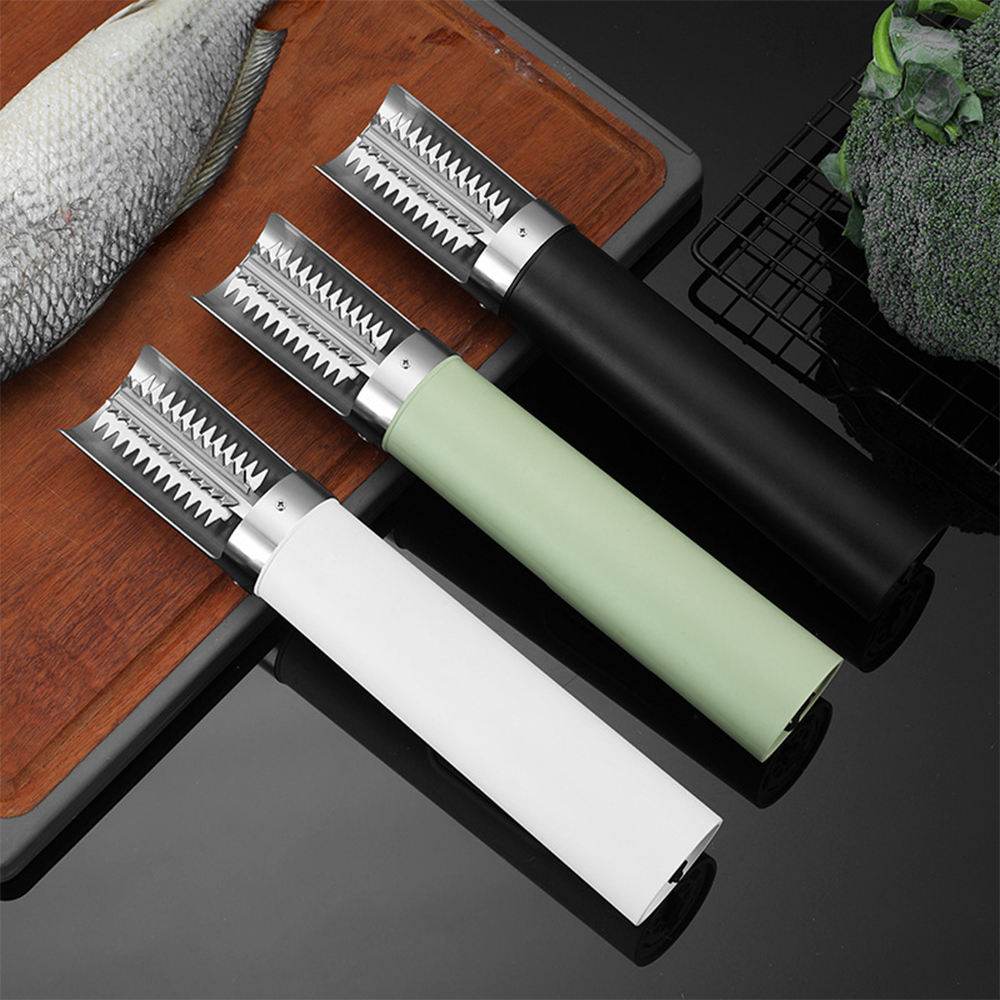 High Quality Black White Green Electric Fish Scaler Knife