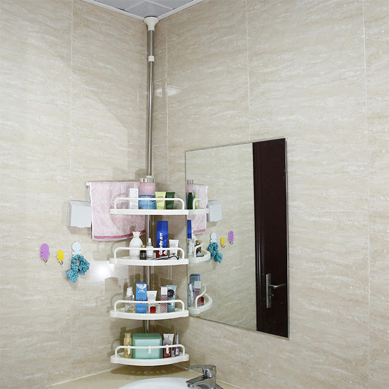Bathroom storage rack