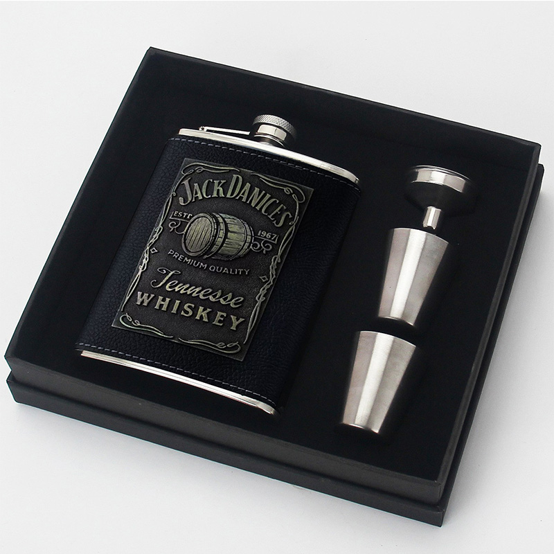 #Custom Logo  Hip Flask Bottle