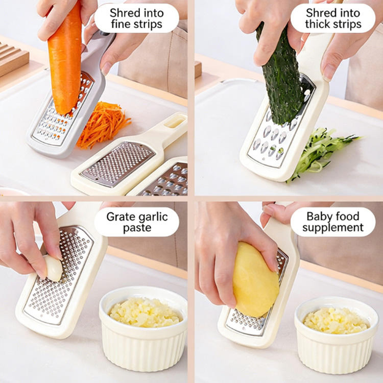Stainless steel cheese grater